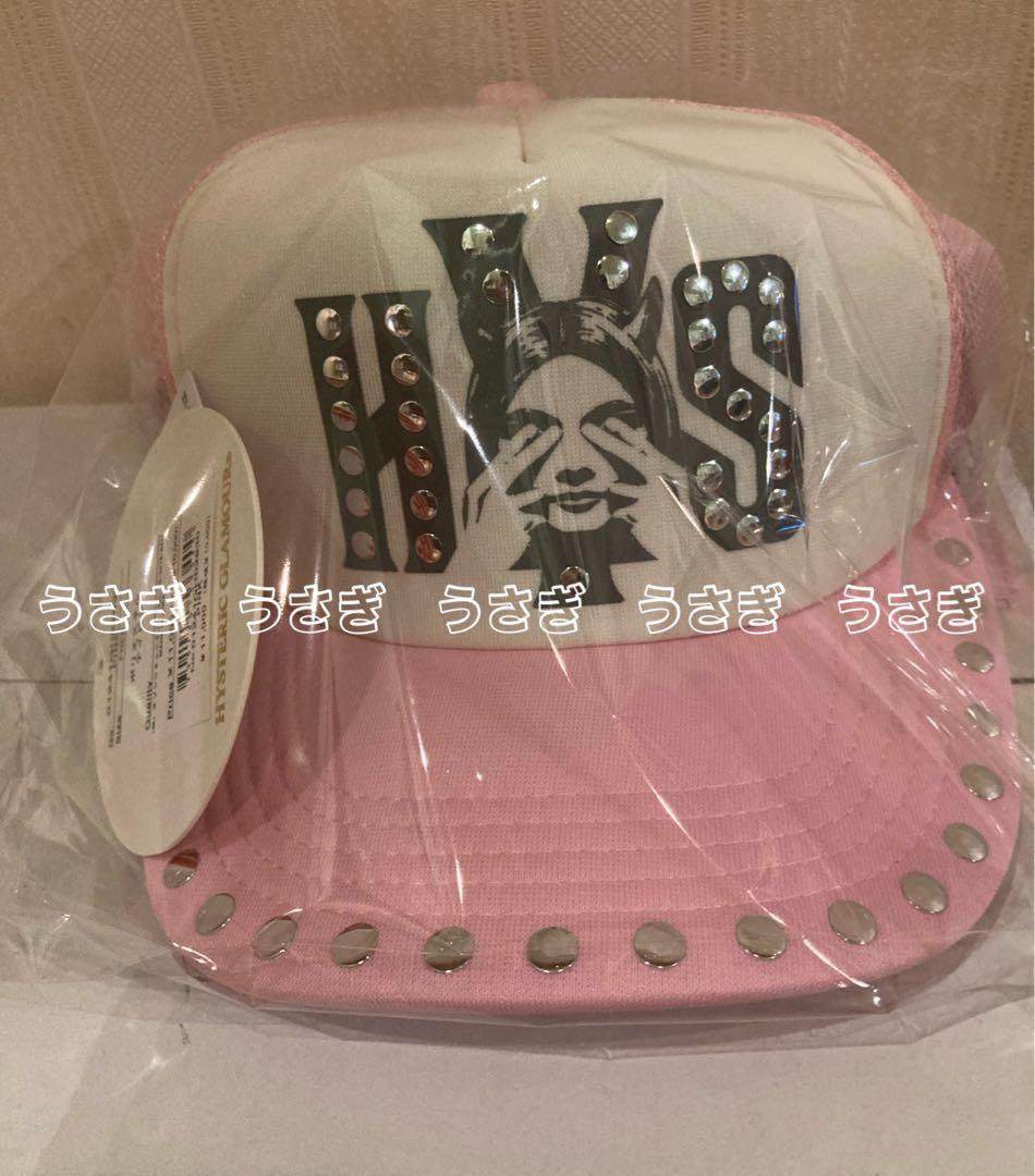 twice サナ着用】ヒステリックグラマー スタッズ メッシュキャップ