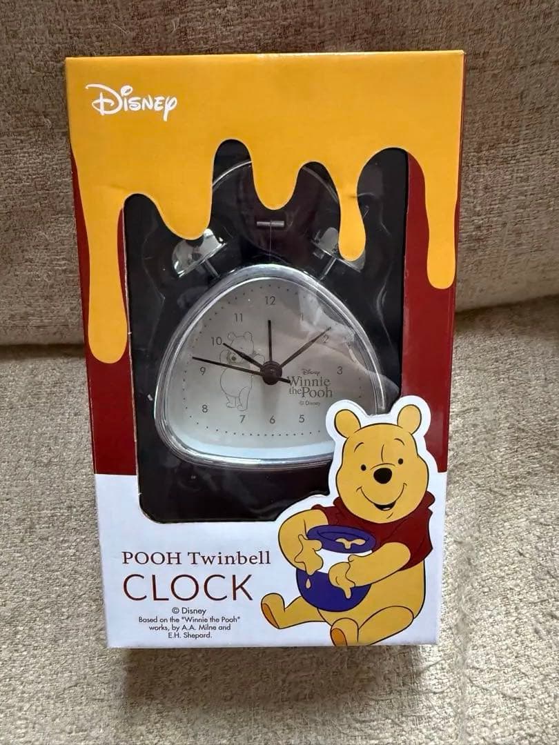 プーさん ツインベル置時計 - メルカリ