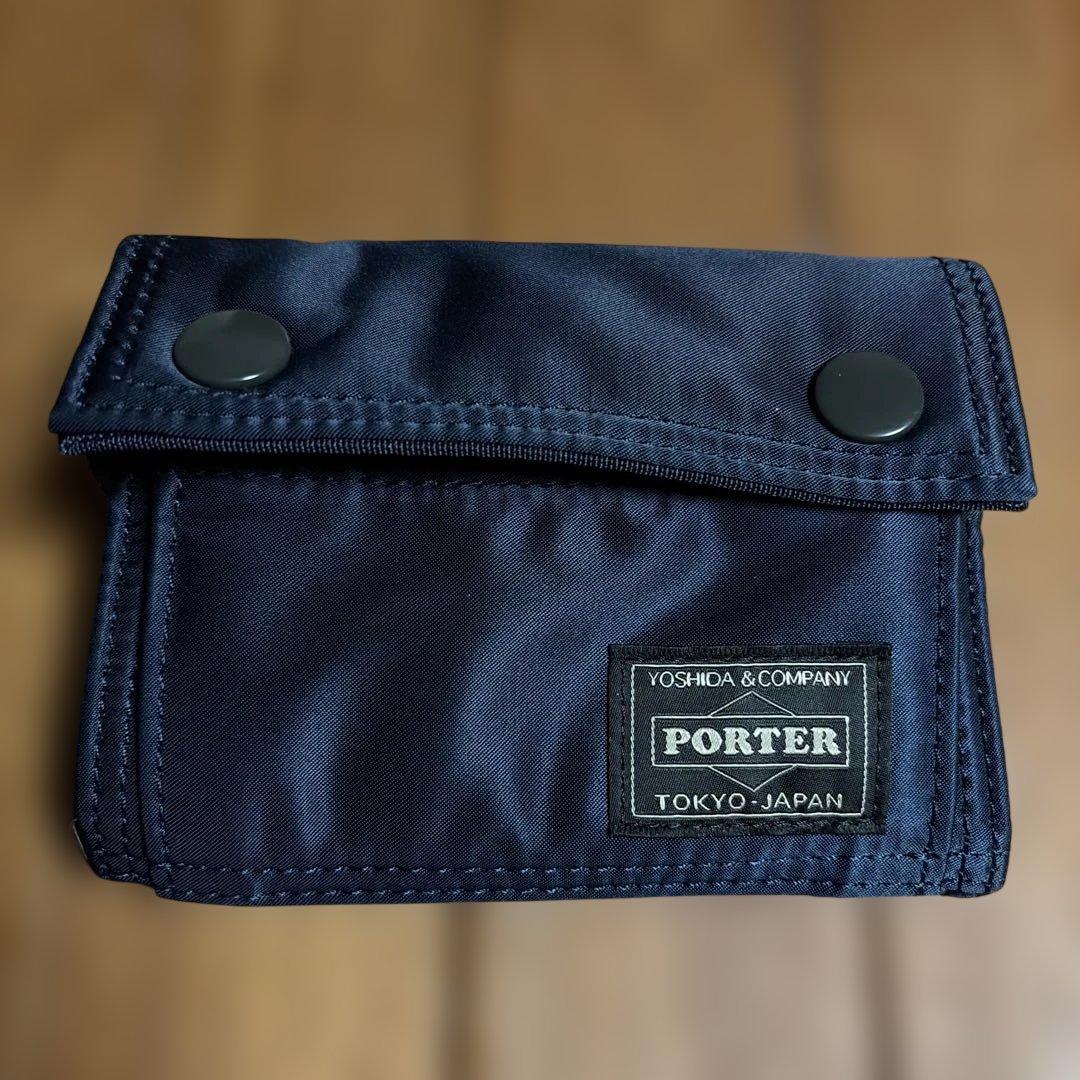 m*❁様 【ほぼ新品】PORTER TANKER POCKET WALLET Yoshida Porter Tanker Wallet Medium – MŌNO