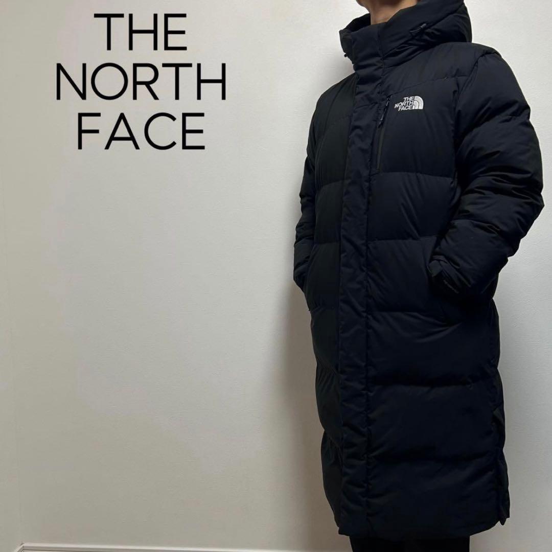 日本未入荷　海外限定　ノースフェイス　ホワイトレーベル　ロングダウンコート 黒 日本未入荷 海外限定モデル THE NORTH FACE ノースフェイス ホワイト