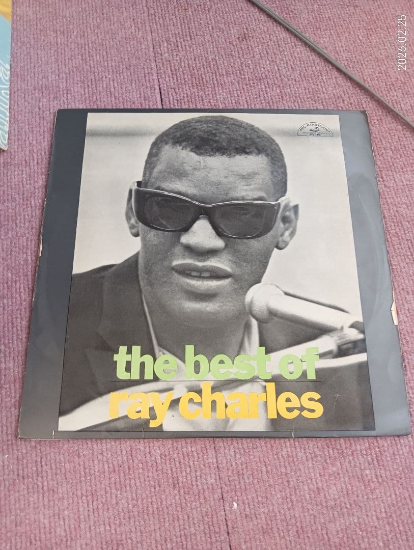 the best of ray charles レコード LP盤 レイチャールズ - メルカリ