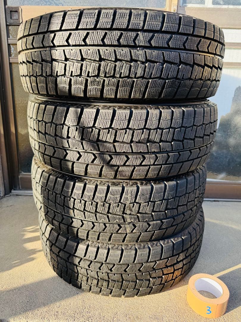 DUNLOP WINTERMAXX WM02 195\65R15 91Q 23年 Amazon.co.jp: ダンロップ(DUNLOP) 195/65R15 91Q スタッドレスタイヤ