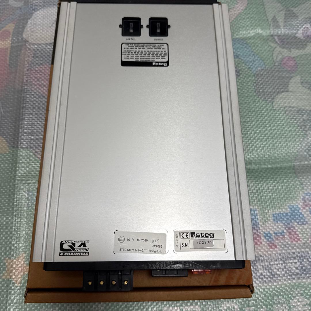 STEG ステッグ Q MOS 75.4X アンプ ジャ ンク