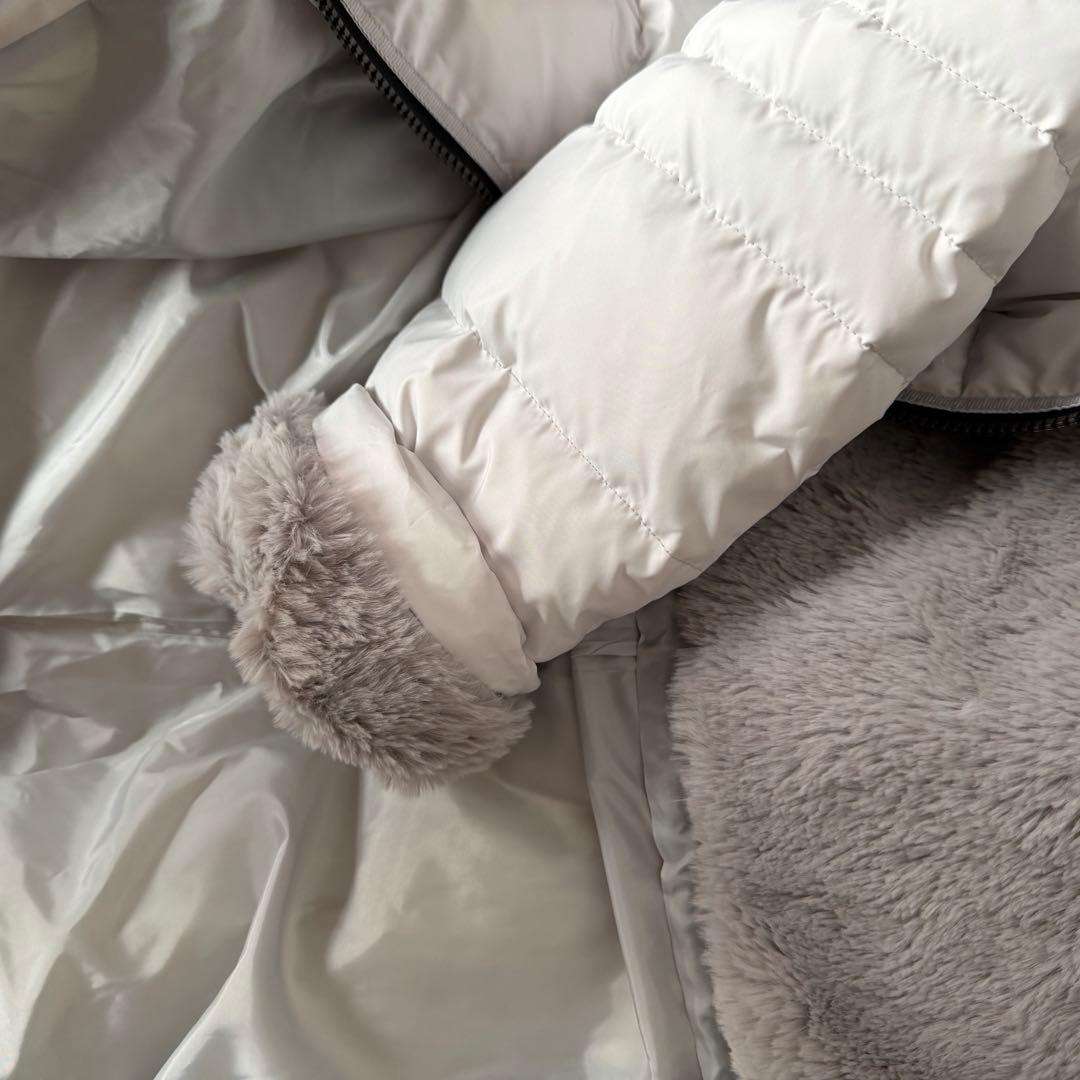 FILA GOLF《新品・未使用》ダウンコート ホワイトLL Aラインロング丈