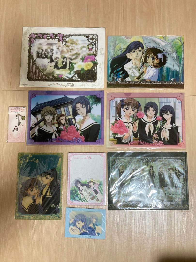 （当時物）　マリア様がみてる　公式グッズ　セットB 袋入り未開封 20周年記念「マリア様がみてる」× アニメイトカフェ池袋 12.20-2.5 開催!