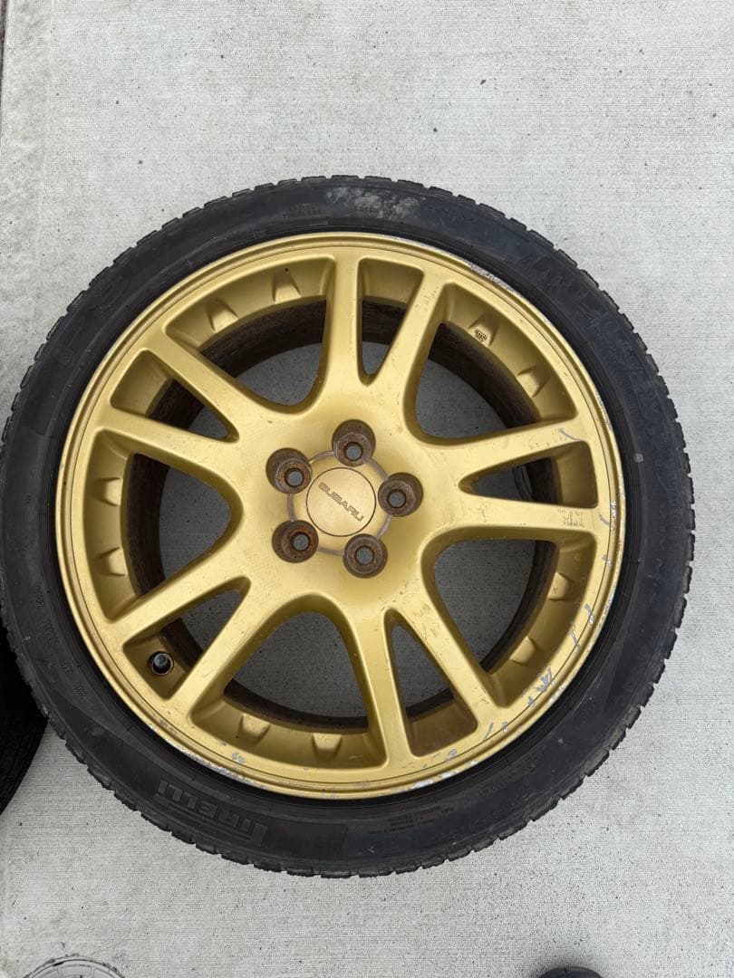 スバル インプレッサ WRX GDB STIIホイール 17インチ7.5J53