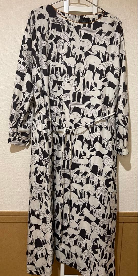 ミナペルホネン ライフパズル Life puzzle 動物 ワンピース - メルカリ