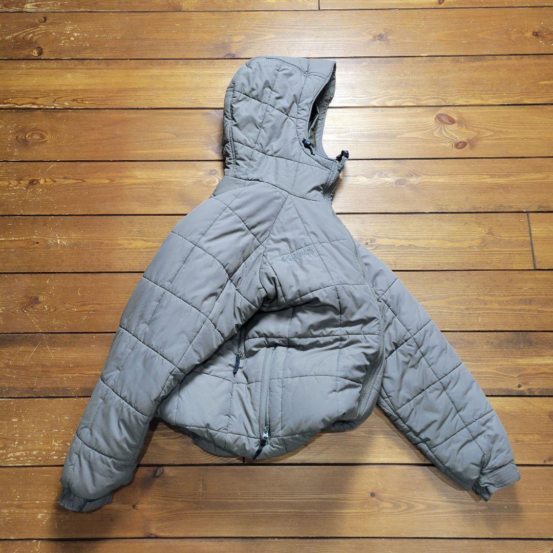 今季大注目】希少カラー コロンビア キルティング ダウンパーカ グレー