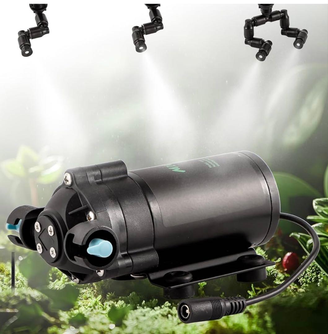 Moongigantgo 爬虫類加湿器 ミストシステム 自動噴霧器 Amazon | Moongiantgo 爬虫類加湿器 ミストシステムセット 止水弁付 液