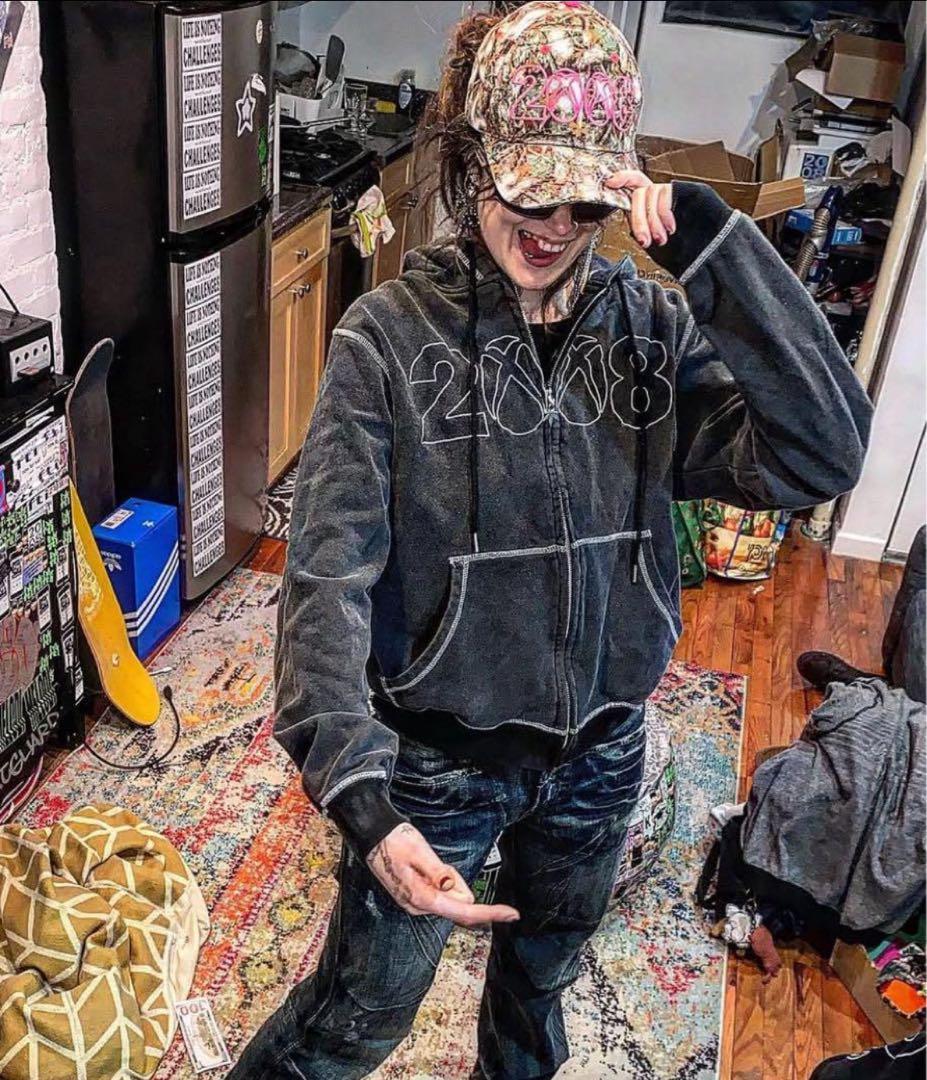 fuckthisindustry fti ジップパーカー punkandyo - メルカリ