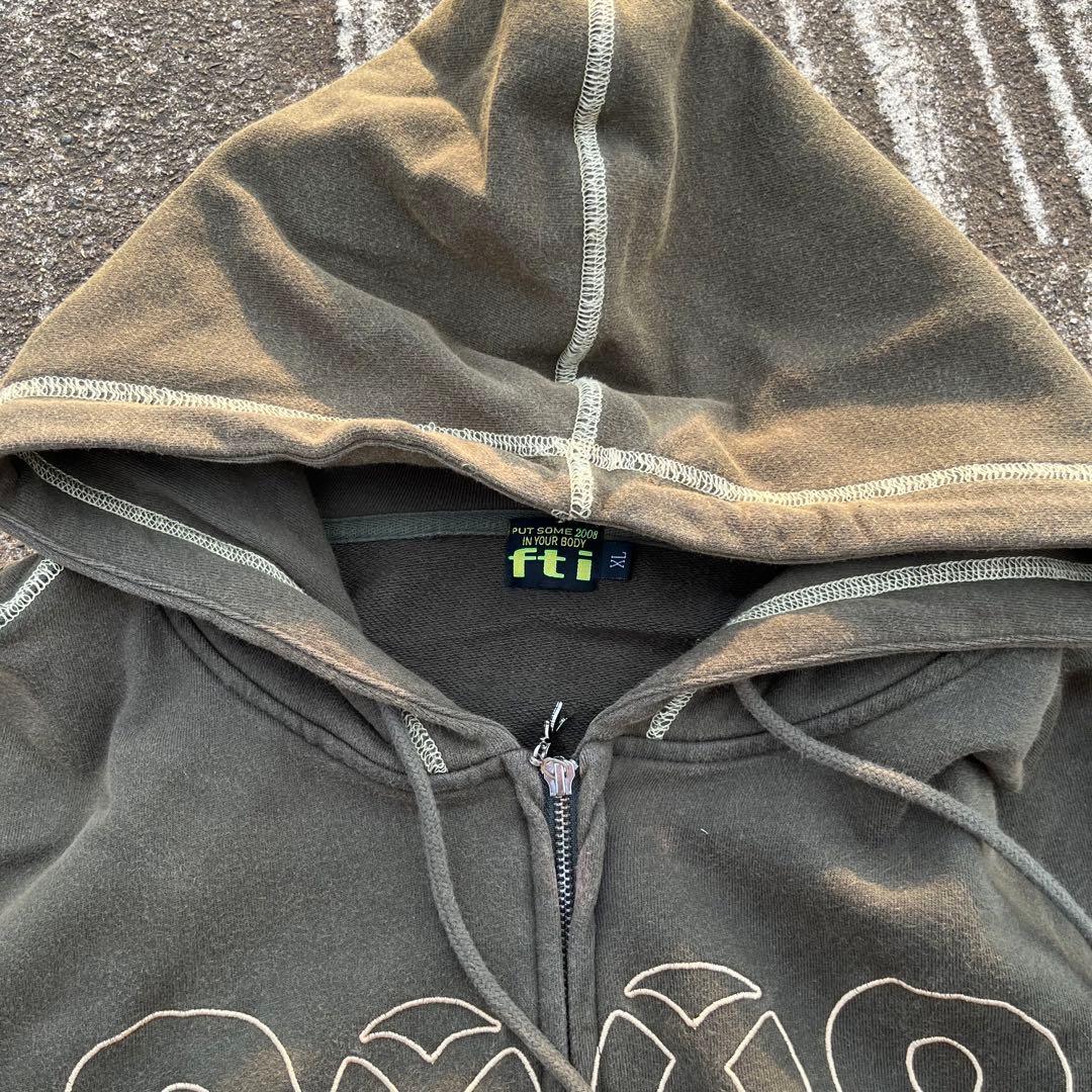 初期 fuckthisindustry ftiジップパーカー - メルカリ