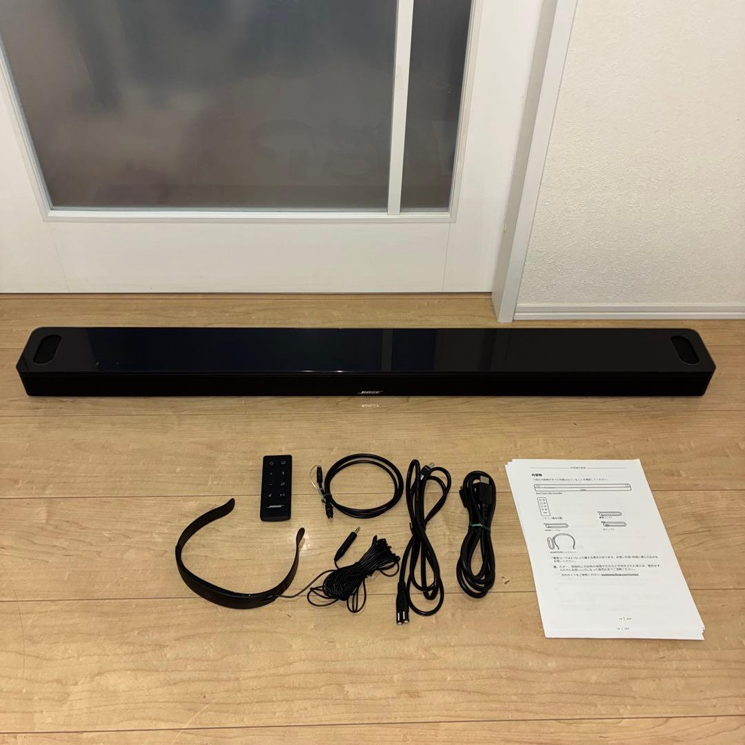 極美品　Bose Smart Ultra Soundbar ブラック Smart Ultra Soundbar – スマートサウンドバーシステム | ボーズ