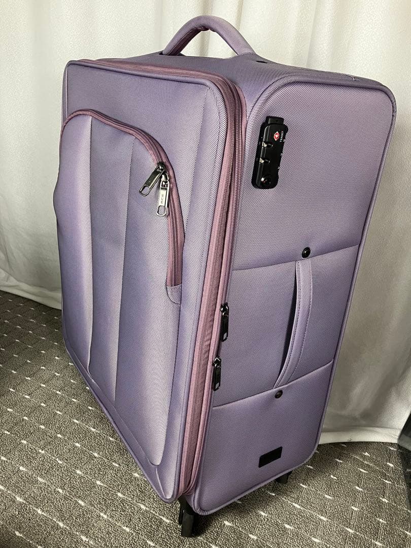 ACEアルザス TR スーツケース ラベンダー LL 93〜101L 拡張機能付 ACEアルザス TR スーツケース ラベンダー LL 93〜101L 拡張機能付 Ace