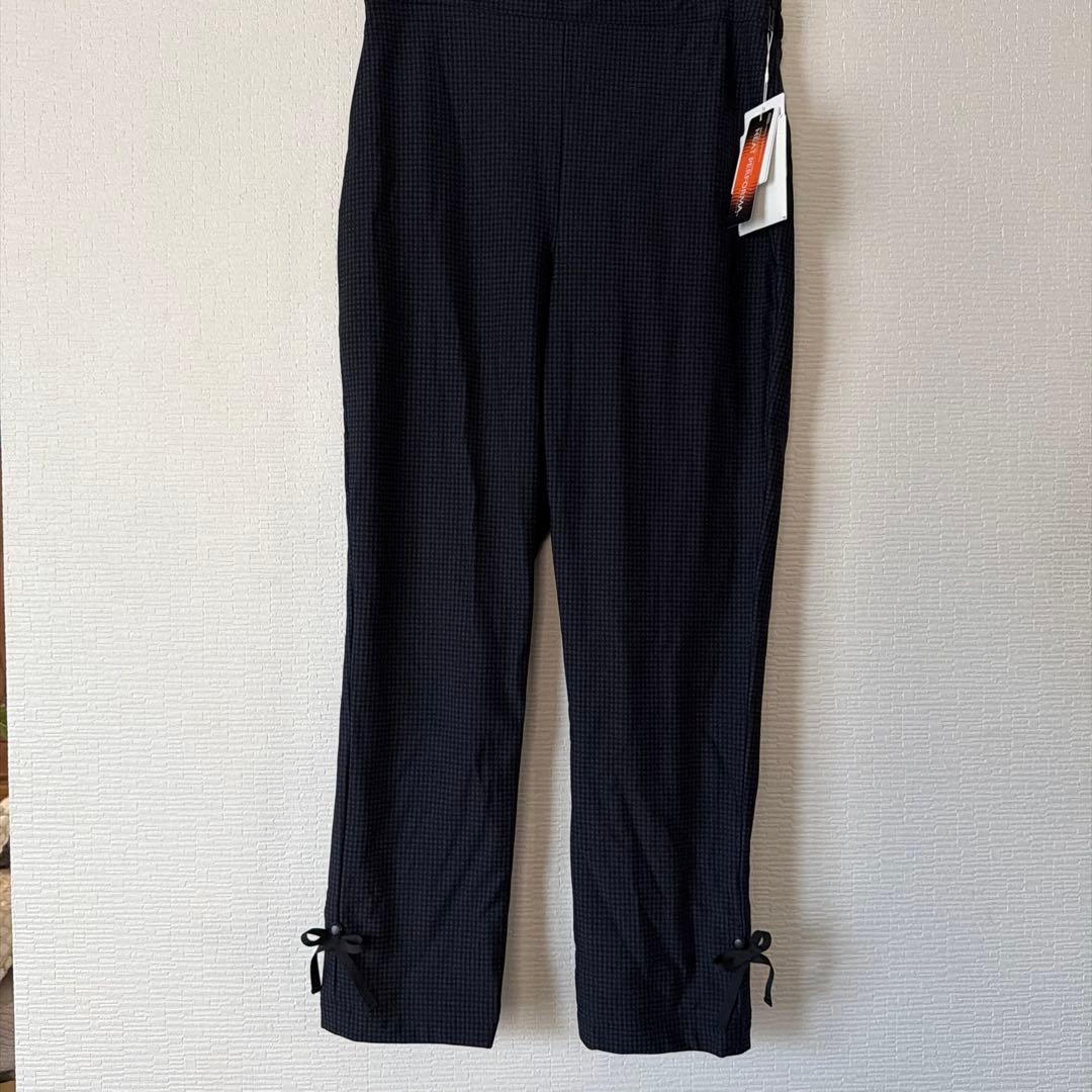 エムズグレイシー新品未使用リボン付きパンツ★size42★ 裾リボン付きパンツ | msgracy