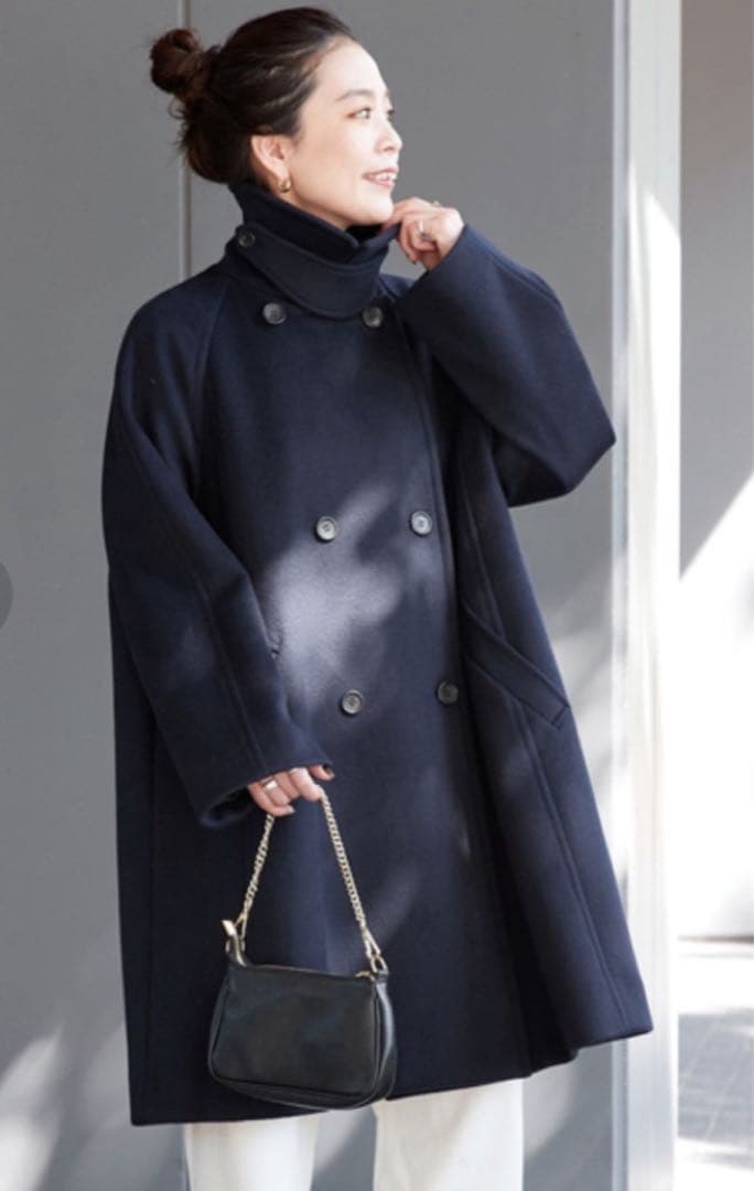 24AW B.C STOCK Wビーバーテントライントレンチコート B.C STOCK（ベーセーストック）の「Wビーバーテントライントレンチ