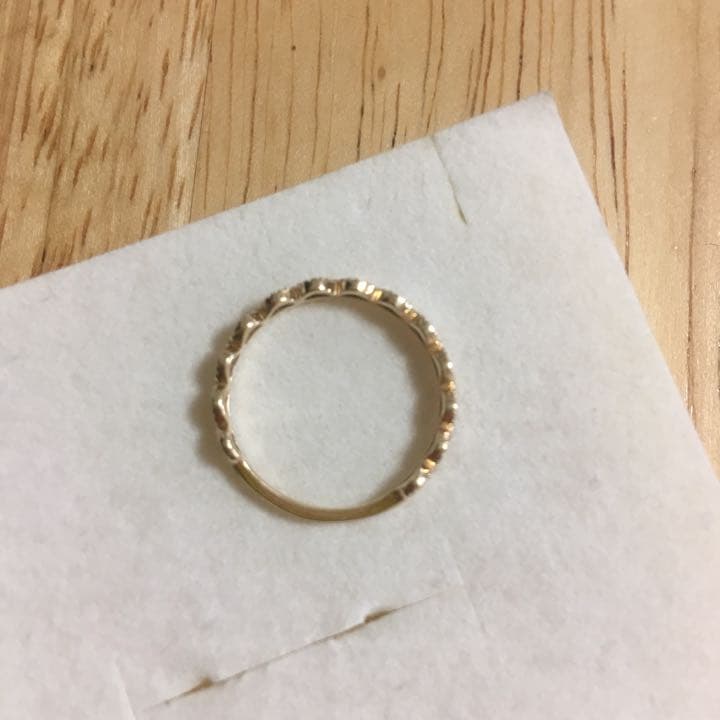 ete k10 YG フリル レース リング 9号 ☆ アーカー 4°C 系 - メルカリ