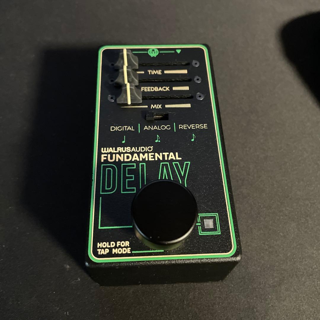 ギター Walrus Audio Fundamental Delay Walrus Audioより、エフェクト・ペダルの新シリーズ“Fundamental”が