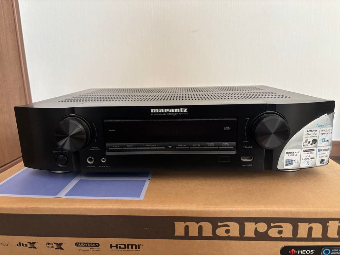 marantz AVアンプ NR1403 MARANTZ NR1403 AV RECEIVER – Record Mart HiFi