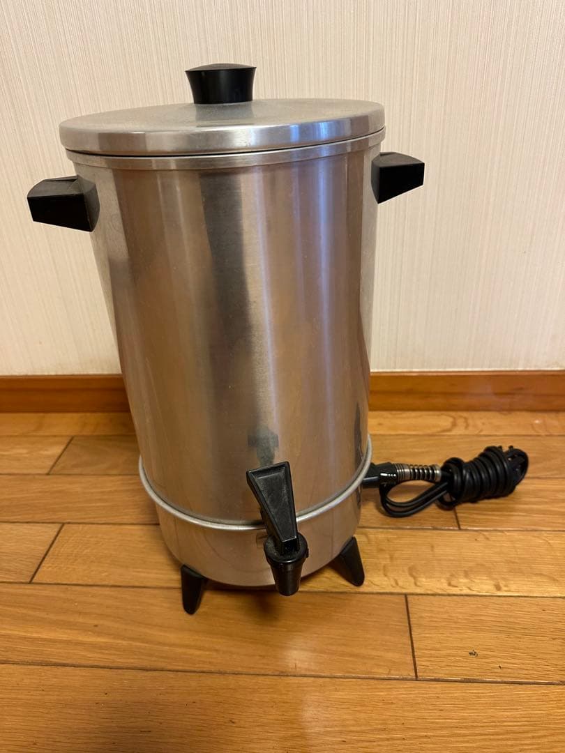 アンティーク雑貨 アメリカンヴィンテージ West Bend コーヒーメーカー ウエストベンド West Ben コーヒーポット 100カップ 33600 アメリカ