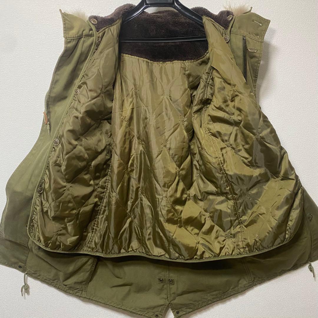 HOUSTON ヒューストン モッズコート M-45・M-47風 美品 - メルカリ