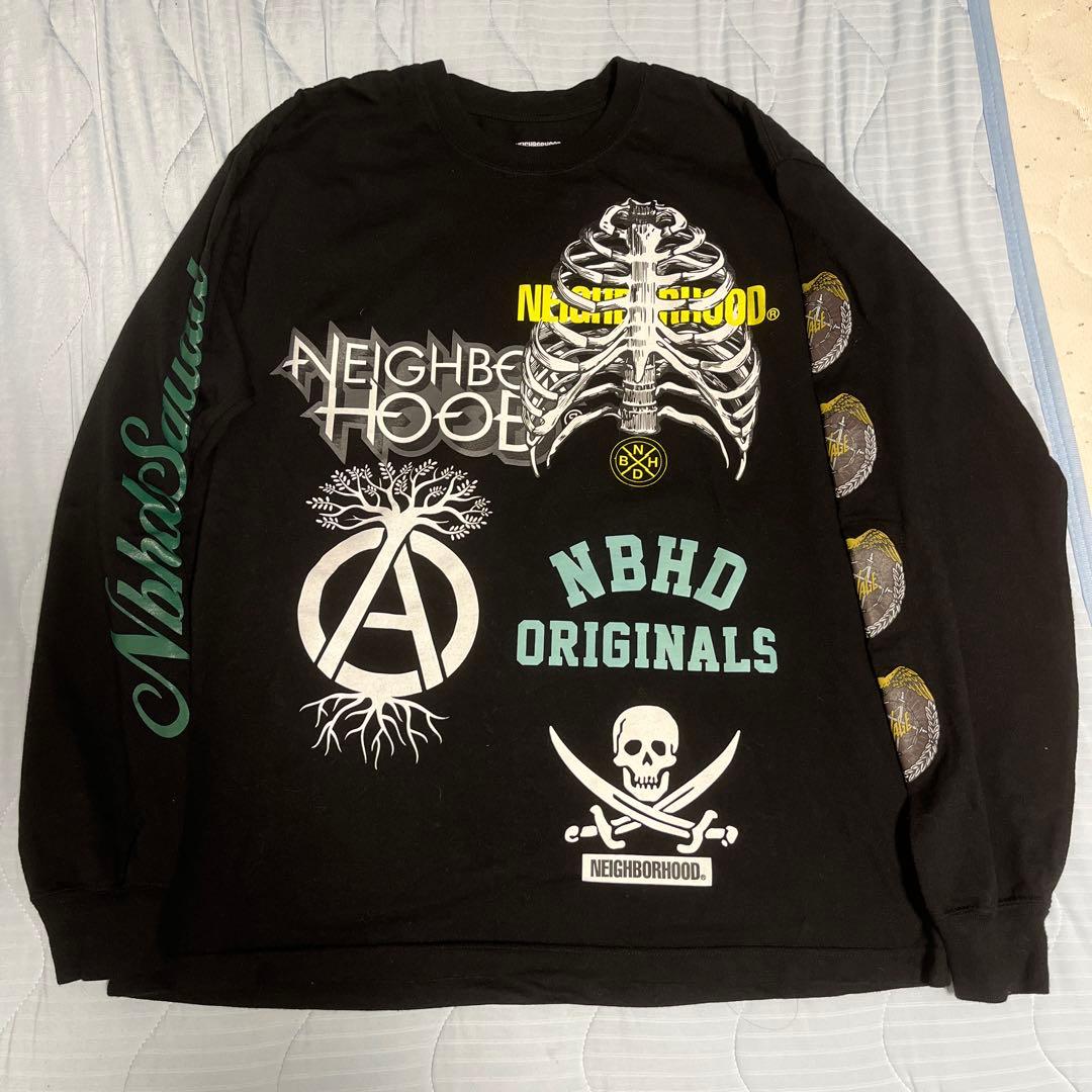 ネイバーフッド ロンT Mサイズ ブラック 試着程度 美品 - メルカリ