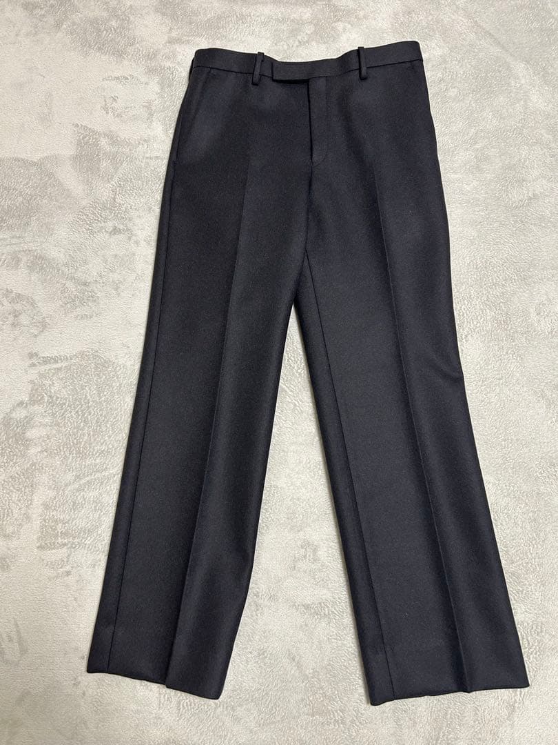 25aw AURALEE LIGHT MELTON NARROW SLACKS - メルカリ
