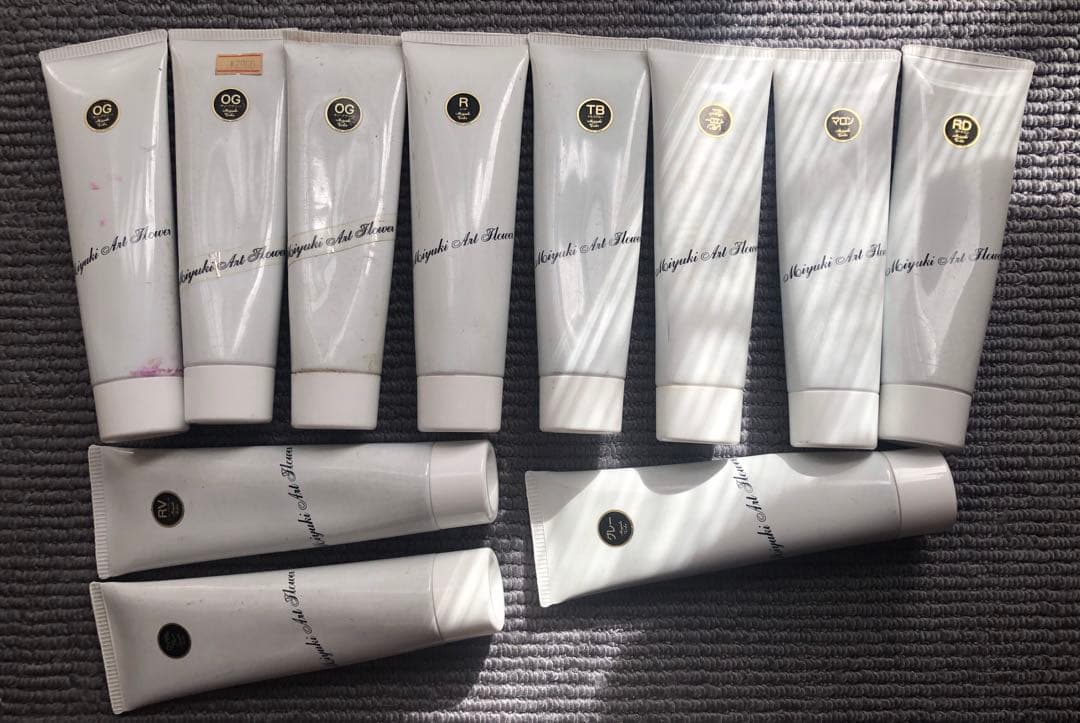 深雪フラワー　色材　11本まとめ売り 深雪アートフラワー：レッスン情報・展示会などのお知らせ｜Kukkula