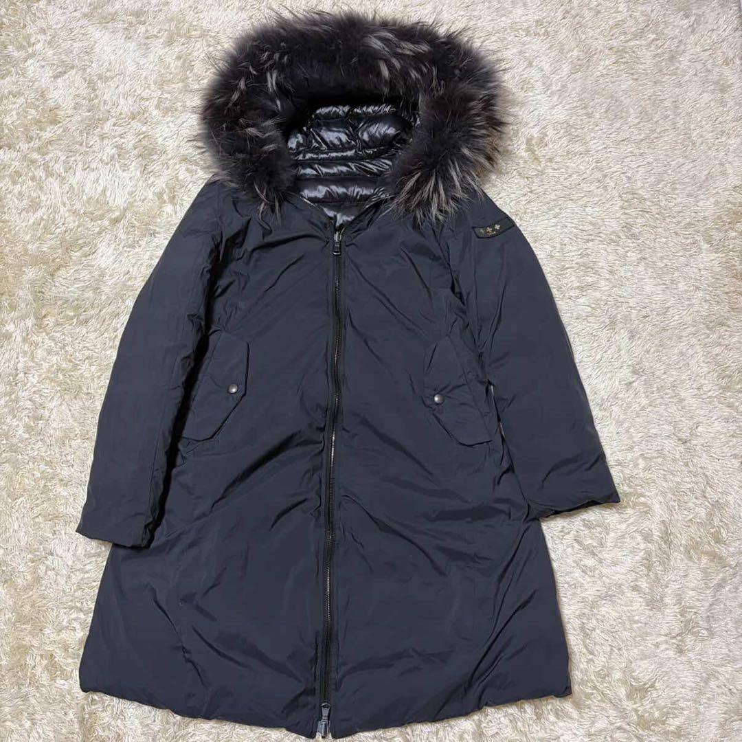 TATRAS タトラス イセラ リバーシブル ダウンコート ブラック 01