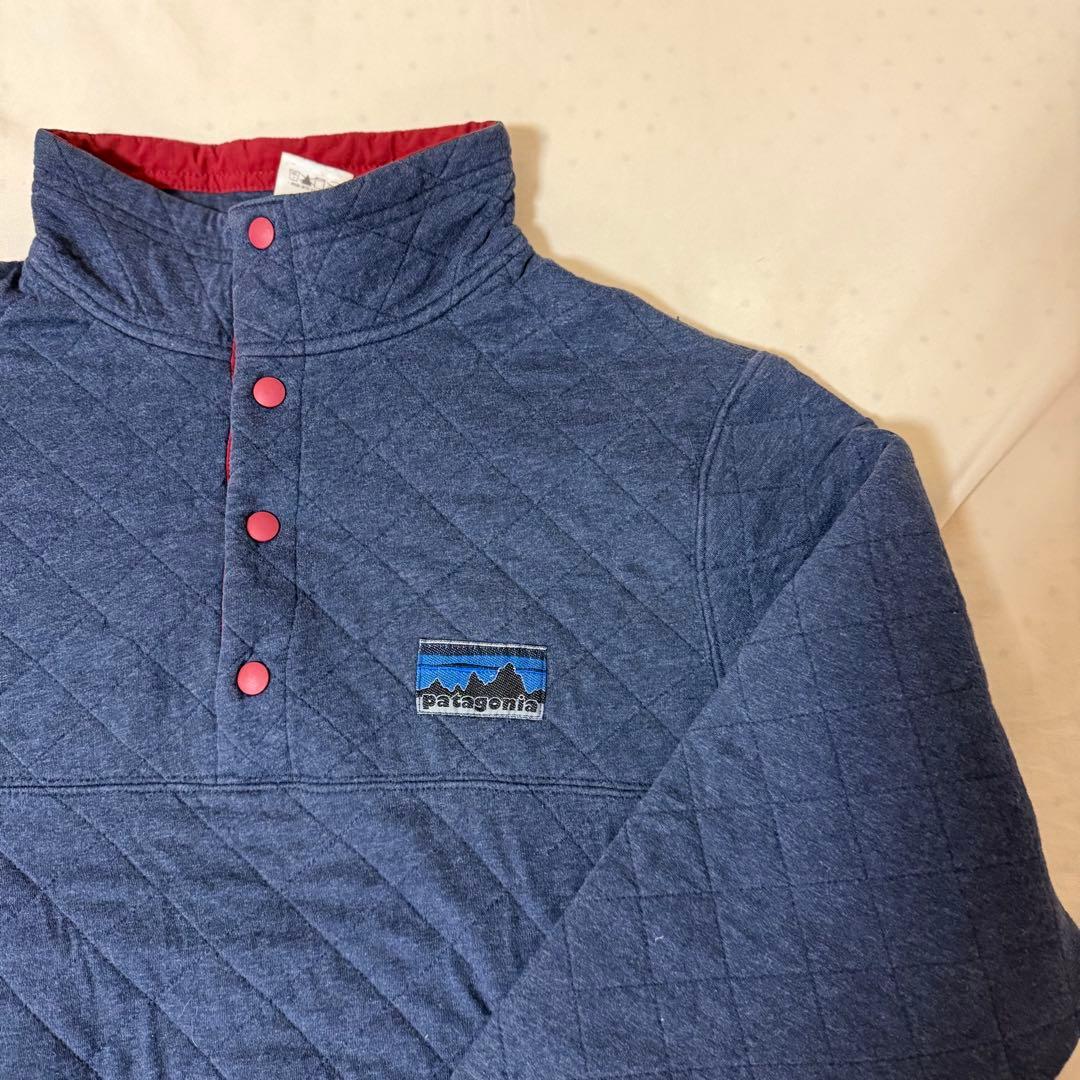 美品】パタゴニア40周年記念モデル ダイヤモンドキルトスナッププル