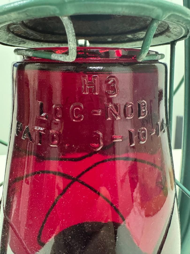 EMBURY AIRPILOT ヴィンテージランタンDIETZ赤グローブUSA製 - メルカリ