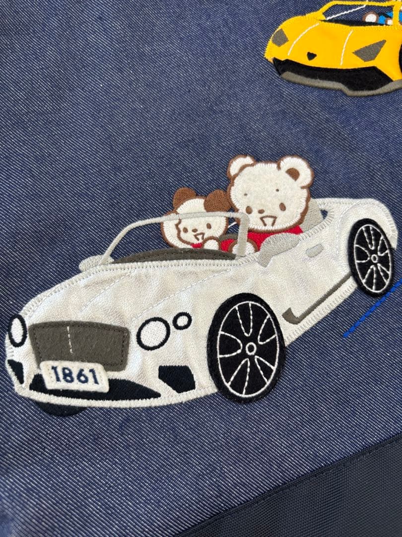 ファミリア×コーンズ コラボデニムバック 希少 - メルカリ