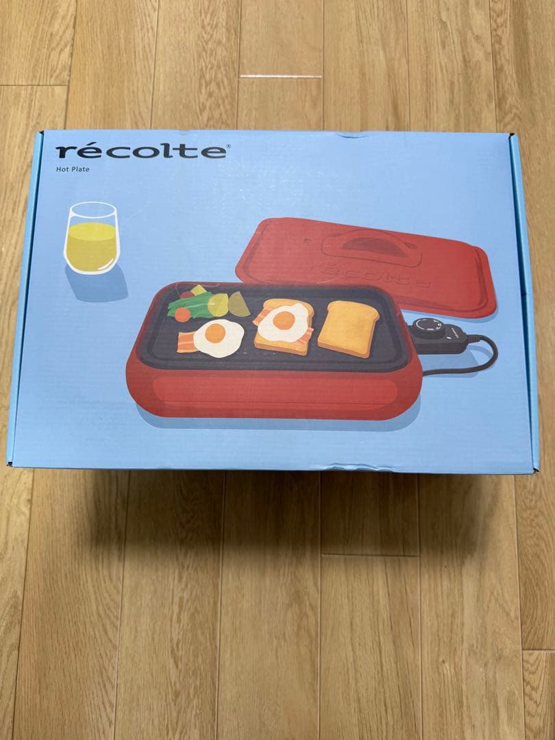 【新品】recolte（レコルト）ホットプレート RHP-1(R) RHP-1(R) ホットプレート 1台 recolte(レコルト) 【通販モノタロウ】