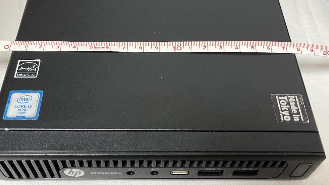 HP EliteDesk 小型デスクトップPC NVMe128GB+HDD1TB - メルカリ