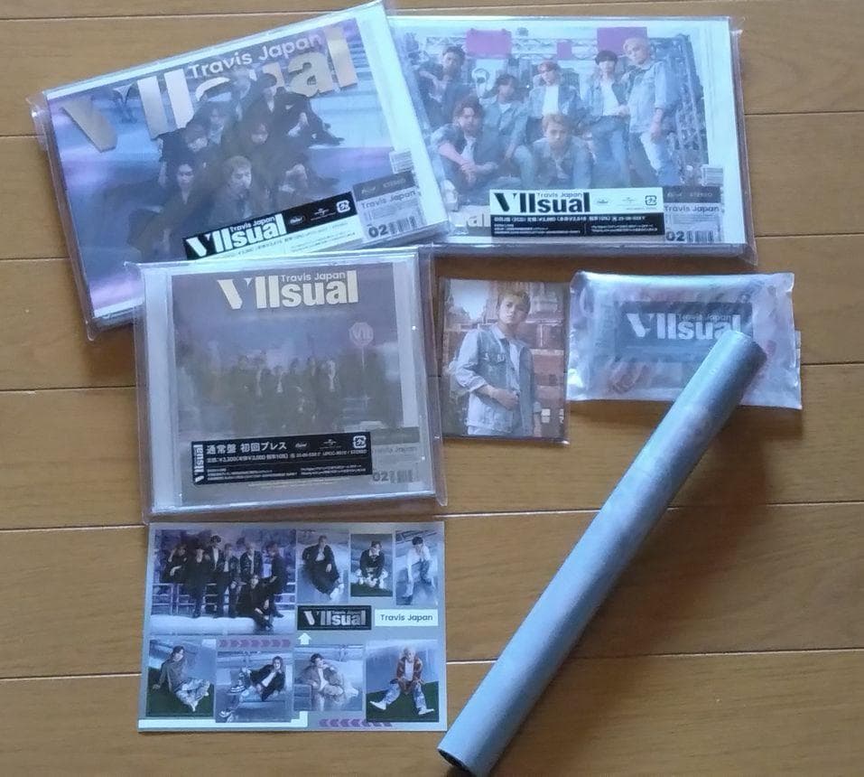 Travis Japan VIIsual アルバム 3形態　特典つき 3形態同時購入特典付DVDセット》 VIIsual (初回T盤+初回J盤+通常盤
