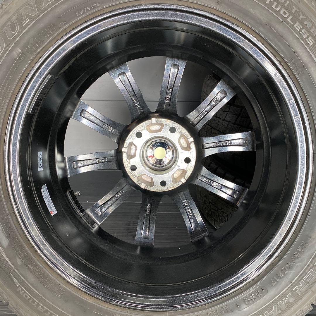 バリ溝‼️ダンロップスタッドレスセット225/60R17 30系アルファード等