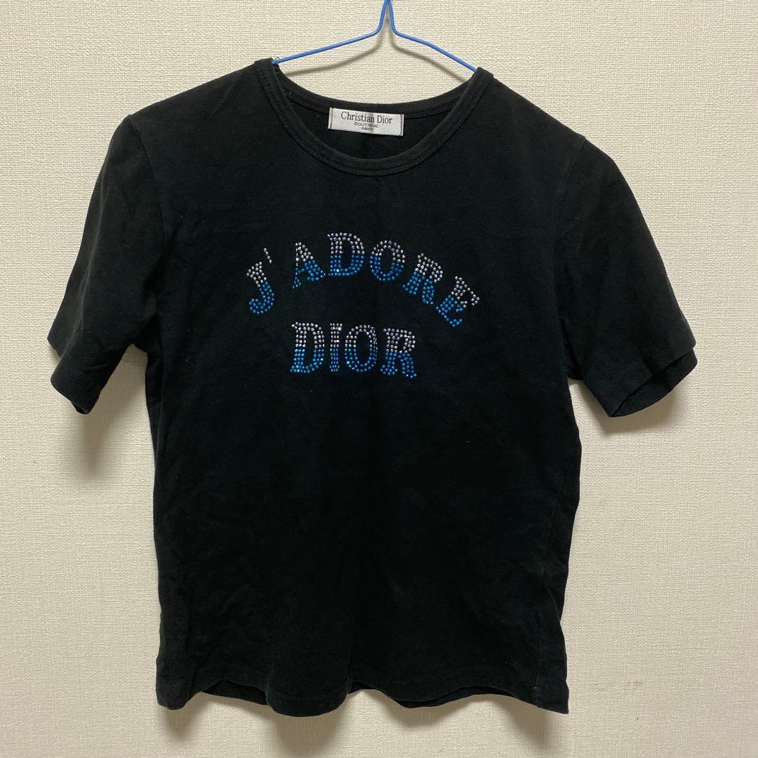 お値下げOK】Christian Dior J'ADORE DIOR Tシャツ - メルカリ