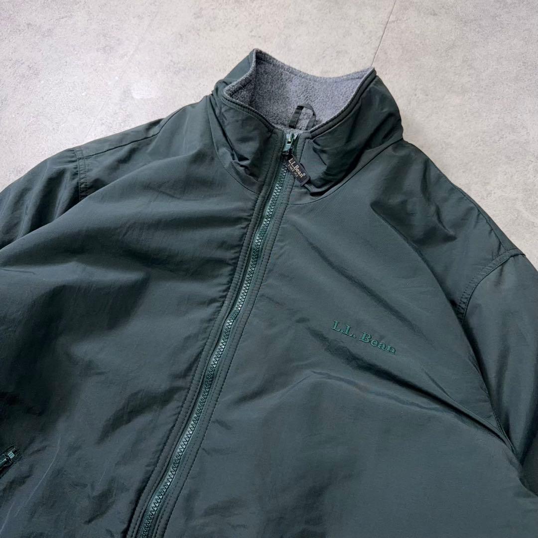 90s L.L.Bean WARM-UPナイロンシエルジャケット XL