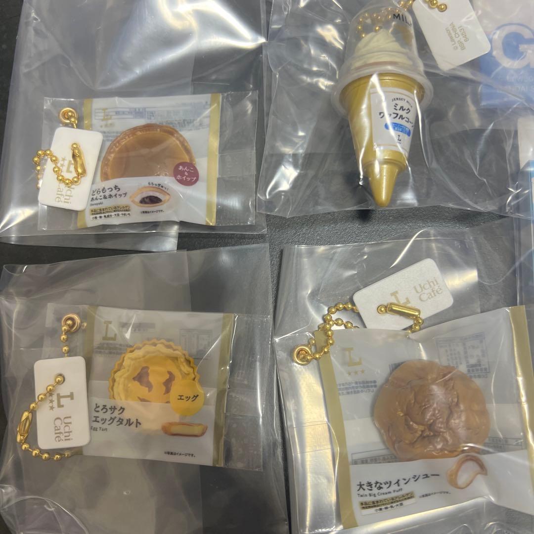 ローソン 一番くじ D賞 4種類セット ウチカフェスイーツフィギュア