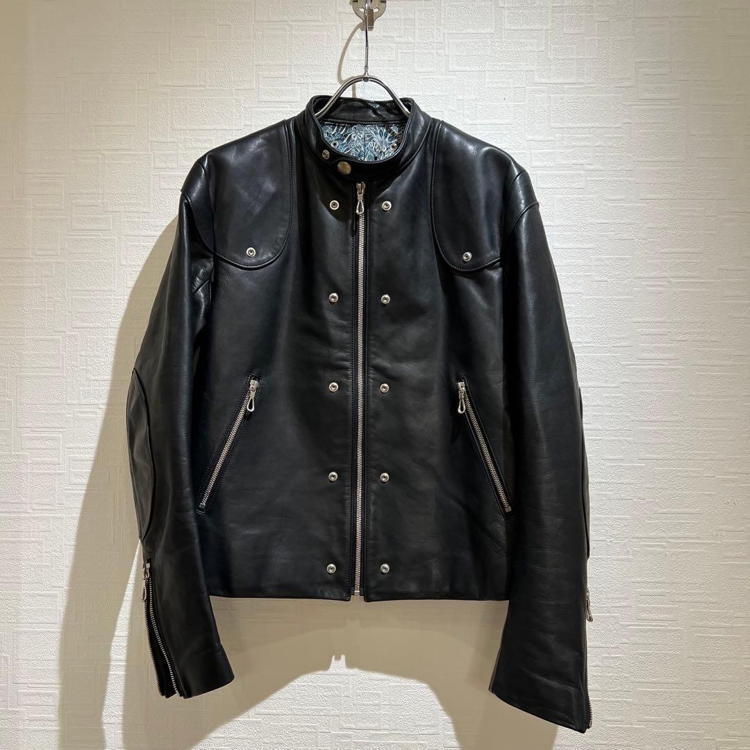 40ct&525 ホースレザー シングルライダースジャケット - メルカリ
