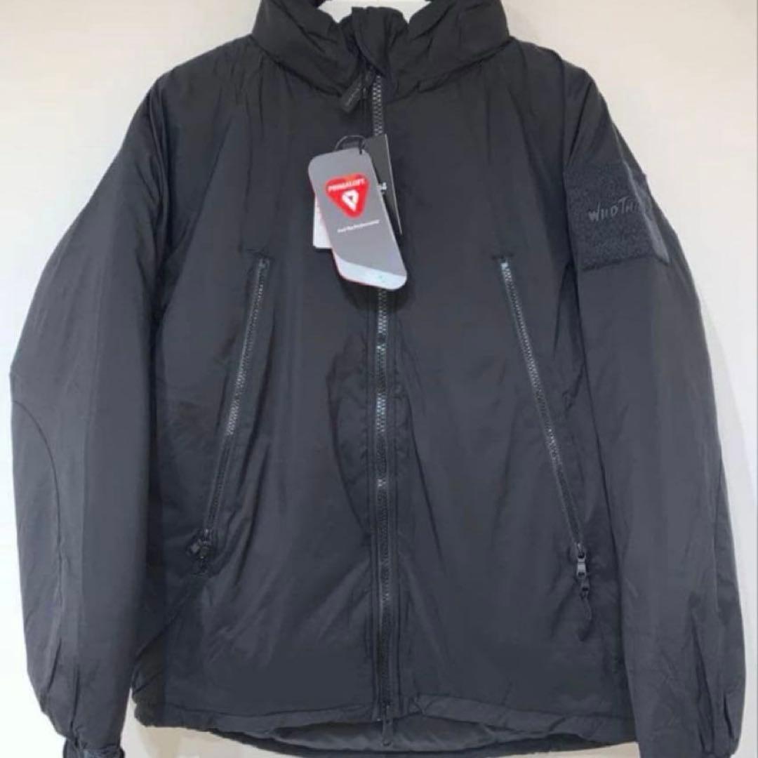 に*0様 新品未使用タグ付き　ワイルドシングス　ハッピージャケット　黒　XL セール】WILD THINGS/ワイルドシングス HAPPY JACKET プリマロフト