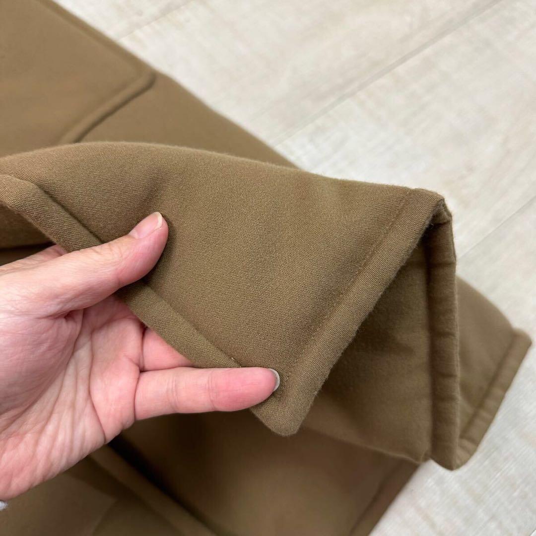 17aw 名作 コモリ ウール 中綿 ダッフル コート キャメル サイズ 1