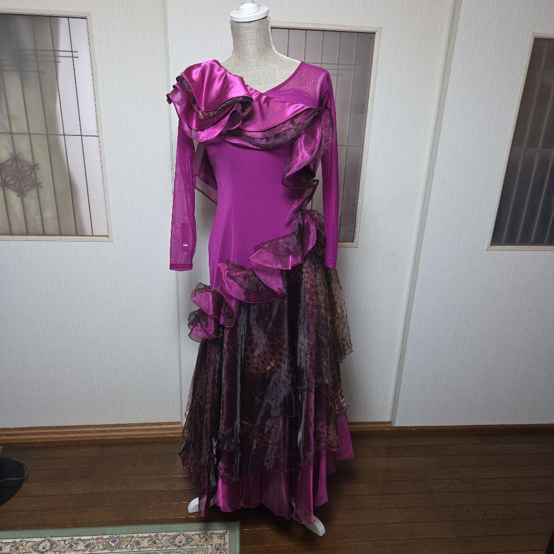 チャコット社交ダンスドレス - メルカリ