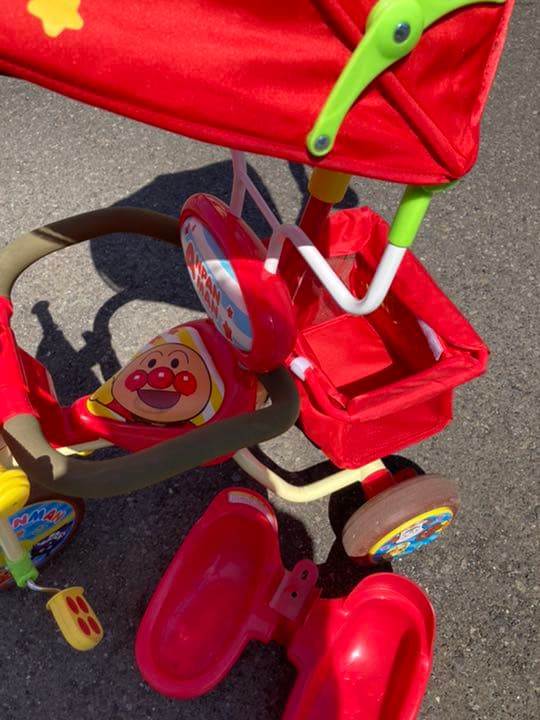 三輪車 それいけ! アンパンマンデラックスII レッド 215 - メルカリ