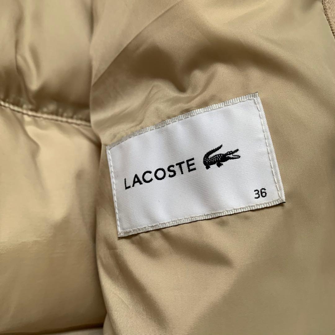 モコ様専用 LACOSTE 定価5万 ダウン ジャケット コート ラコステ