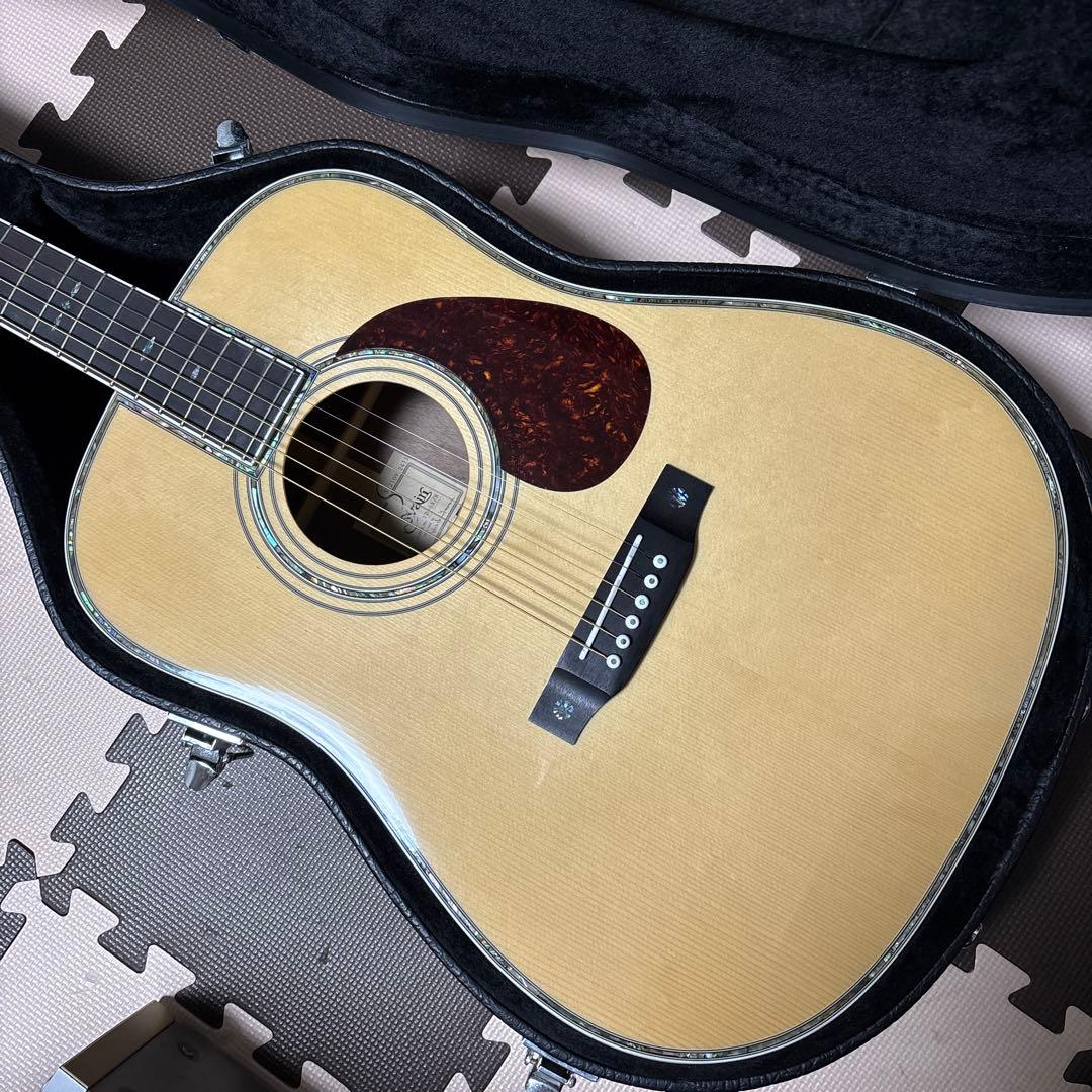 【美品】Sヤイリ YD-6R N アコギ トップ単板 【ハードケース付き】 美品】Sヤイリ YD-6R N アコギ トップ単板 【ハードケース付き】