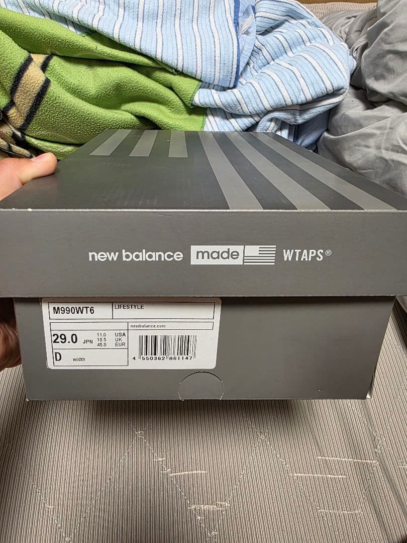 New Balance 990V6 × WTAPS \"Gray\"