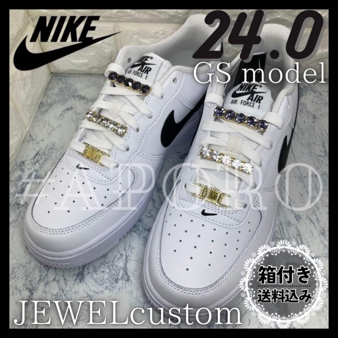 NIKE ナイキ AIR FORCE 1 エアフォース1 ホワイト ブラック24 Amazon | [ナイキ] エア フォース 1 J AIR FORCE 1 ホワイト/ブラック