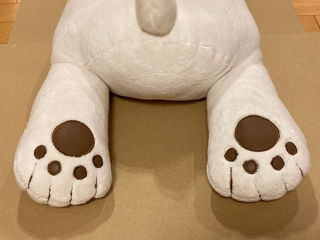 ニトリ しろくま パパ ぬいぐるみ 抱きまくら NITORI - メルカリ