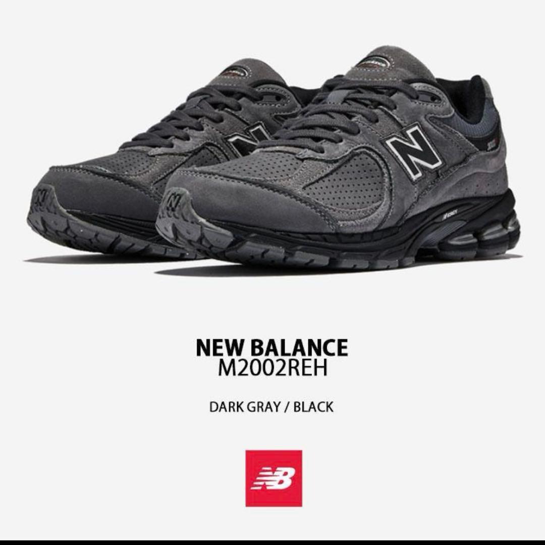 完売モデル】New Balance M2002REH DARK GRAY 新品 - メルカリ