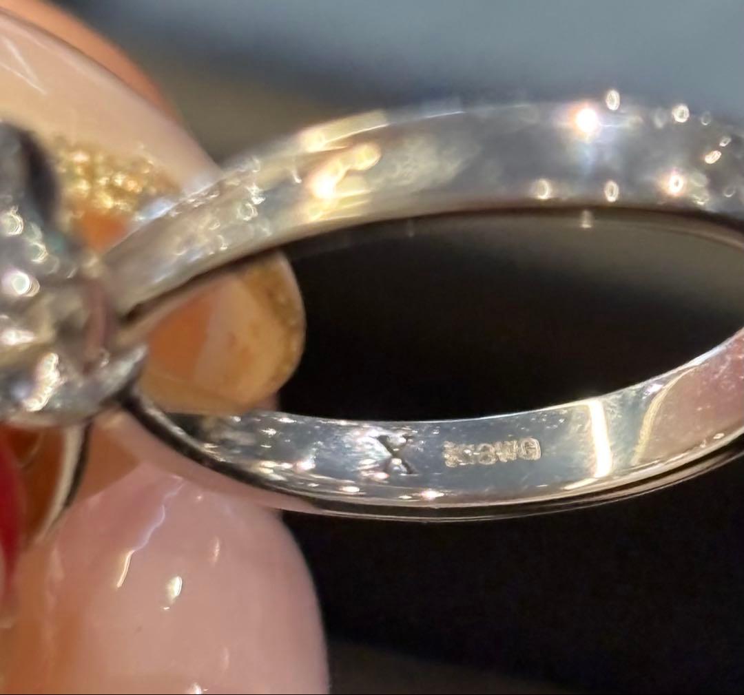 最終価格！ビズー K18WG ピンキーリング・リュバン 2号 - メルカリ